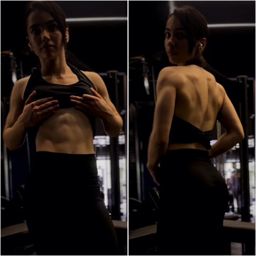 Antes e depois de aluna do LFTEAM